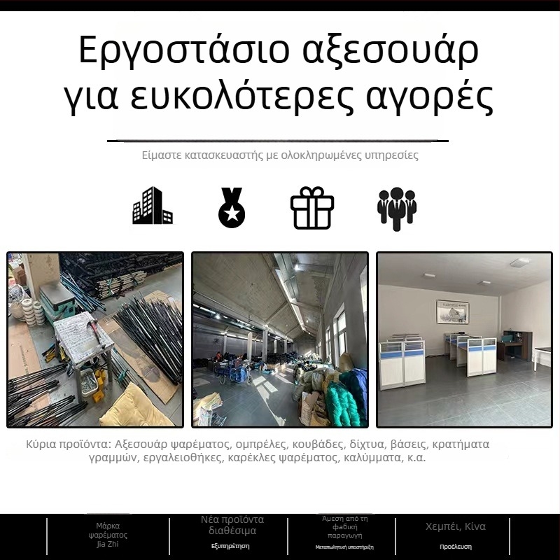 Τσάντα ψαρέματος από τη Fishing skills – αδιάβροχη τσάντα αποθήκευσης και τοποθέτησης καλαμιού