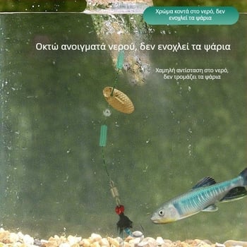 Κλειδαριά-μπιλία για Space Bean τεχνητό δόλωμα – Premium καουτσούκ σιλικόνη, ολισθαίνων μηχανισμός κλειδώματος, νέο μοντέλο