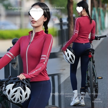 Σετ ποδηλασίας δρόμου unisex – απομακρύνει την υγρασία, γρήγορο στέγνωμα, ριγέ σχέδιο, φθινοπωρινό