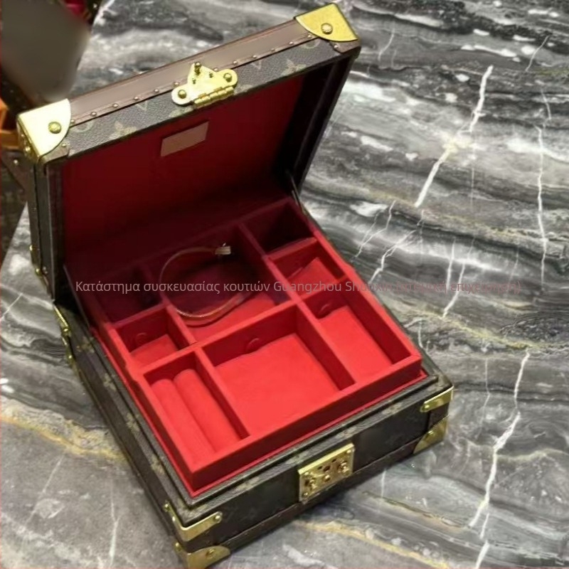 Κουτί ρολογιών με πρεσβυοπία, πολυλειτουργικό κουτί κοσμημάτων, υψηλής ποιότητας σκληρή θήκη, κουτί της οικογένειας L — Υλικό: φλοιώδες; Μοντέλο: Κουτί; Τύπος συσκευασίας: Κουτί συσκευασίας; Χρήση: συσκευασία κοσμημάτων