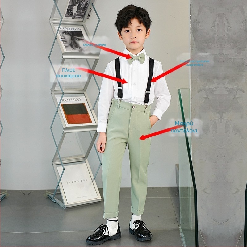 Παιδικό σετ κοστούμι με σακάκι – στυλ Αγγλία; πολυεστέρας 80%; για παιδιά άνω των 8 ετών; καλοκαίρι 2024 (80% πολυεστέρας, Αγγλία στυλ, 8+, καλοκαίρι 2024)