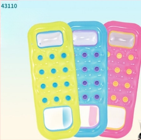 Φουσκωτή διπλή καρέκλα νερού με ουράνιο τόξο και μαξιλάρι αέρα, από οικολογικό PVC