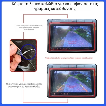 BY-LS604 Κάμερα οπισθοπορείας αυτοκινήτου для Volkswagen, Audi, Ford, Mercedes-Benz, BMW και Land Rover με νυχτερινή όραση, ανάλυση 1280x720, 12V, NTSC