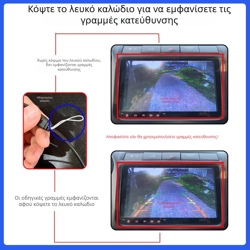 BY-LS604 Κάμερα οπισθοπορείας αυτοκινήτου для Volkswagen, Audi, Ford, Mercedes-Benz, BMW και Land Rover με νυχτερινή όραση, ανάλυση 1280x720, 12V, NTSC