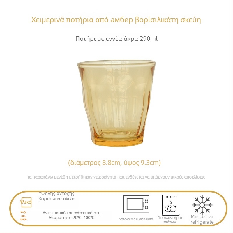 Σετ γυάλινού σερβίρου για τραπέζι με μπολ σούπας με διπλά χέρια, από γυαλί υψηλού βοροσιλικατ, ελαφρύς-πολυτελής στυλ, δυνατότητα προσαρμογής, κατάλληλο για παιδιά, φοιτητές, εγκύους, ενήλικες και ηλικιωμένους