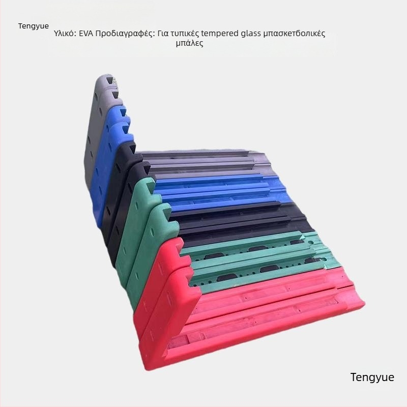 Προστατευτικό άκρο πίνακα μπάσκετ με EVA λωρίδα και μαλακό αφρώδες περίβλημα, εξωτερική χρήση