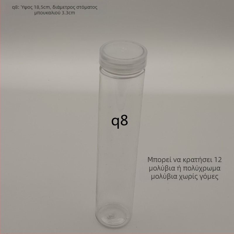 Πλαστικό βάζο με καπάκι για αποθήκευση στυλό και μολυβιών – 40 οπές, υλικό TPE, 25 g, κωδικός προϊόντος F879TT89MJS6T7