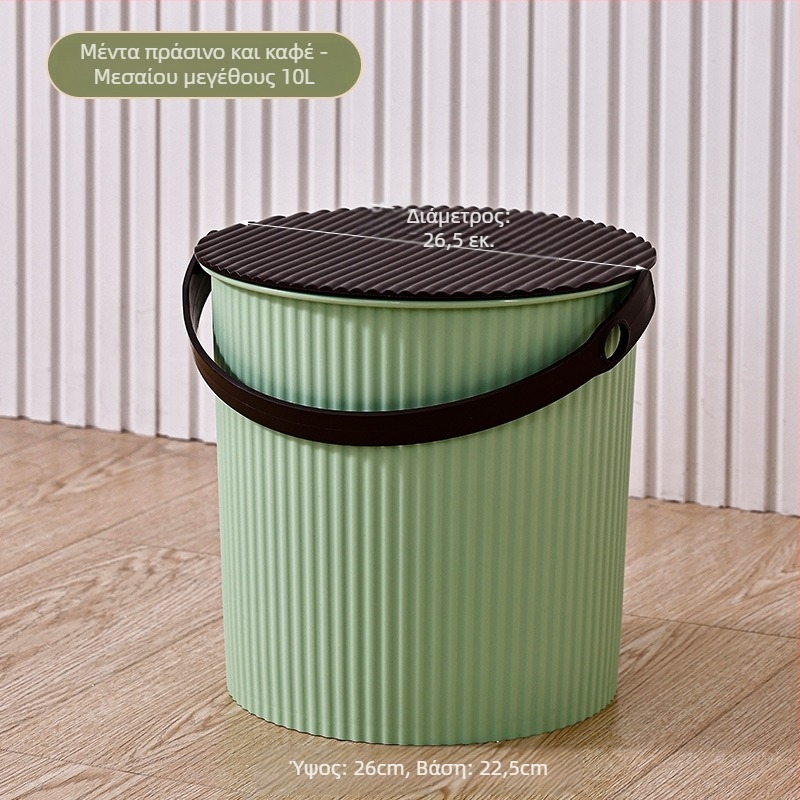 Πλαστικό κάθισμα κουβά για οικιακή χρήση, παχύτερο κάθισμα, φορητό, αποθήκευση μπάνιου, 1 kg