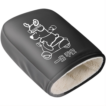 Γάντια ποδηλάτου, παχιές ζεστές προστατευτικές ασπίδες χεριών με επένδυση φλίς, ύφασμα Oxford, unisex, για ενήλικες και παιδιά