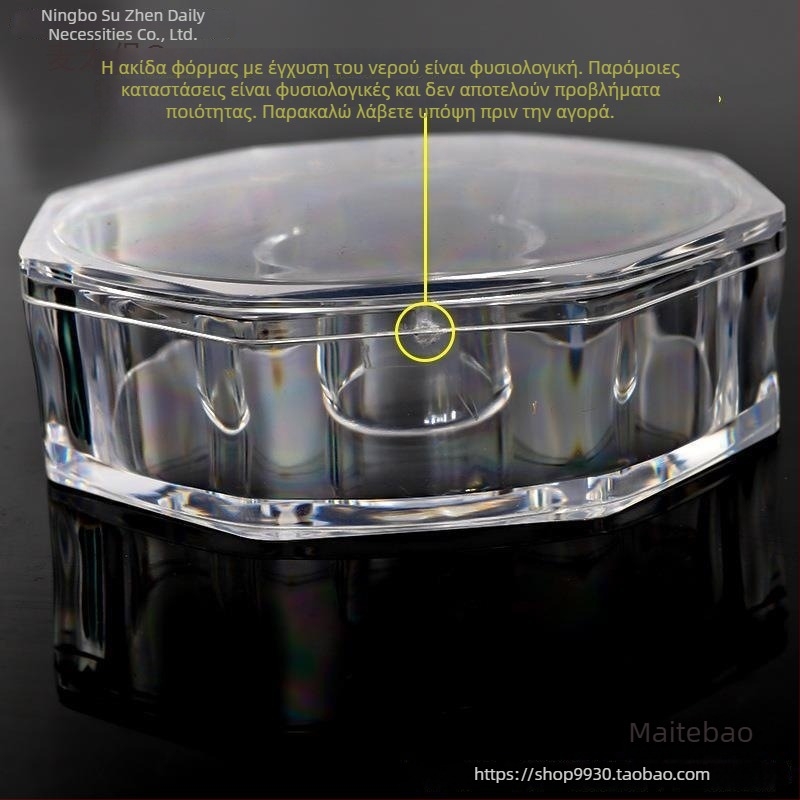 Θήκη Προβολής Κοσμημάτων – Διαφανές ακρυλικό, ανθεκτικό στη σκόνη, τετράγωνη/κυκλική μορφή, για βραχιόλια και χάντρες Βούδα