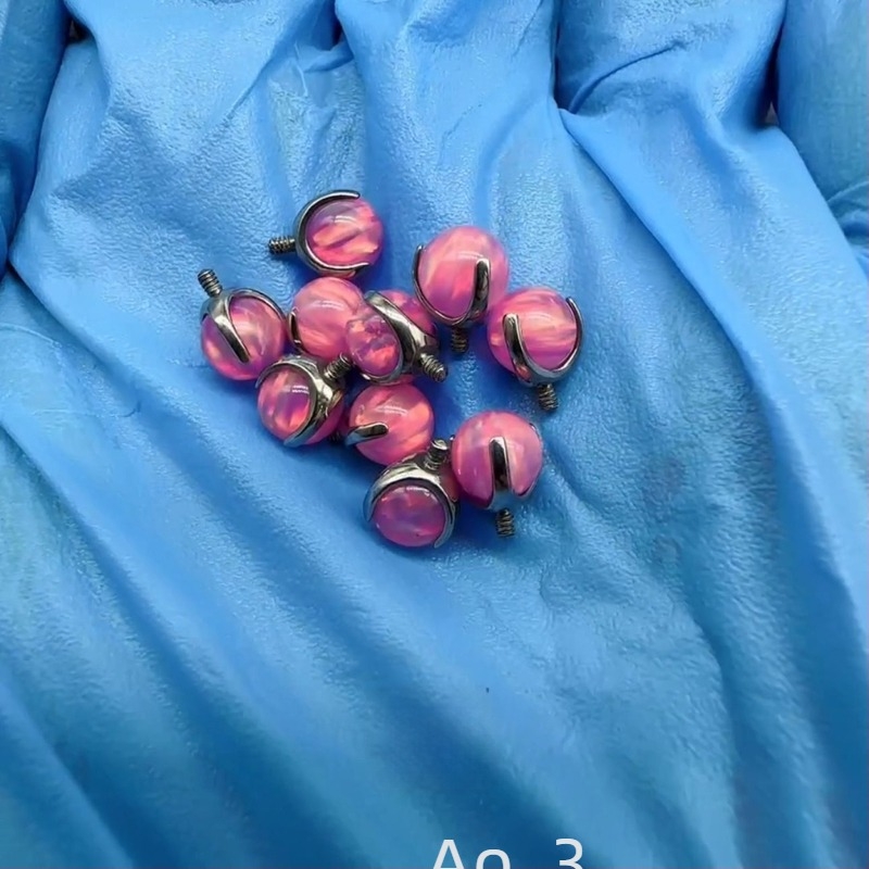 Lip nails για οστά του αυτιού από κράμα τιτάνιο – Γυαλισμένα, Γεωμετρικό στυλ, Unisex