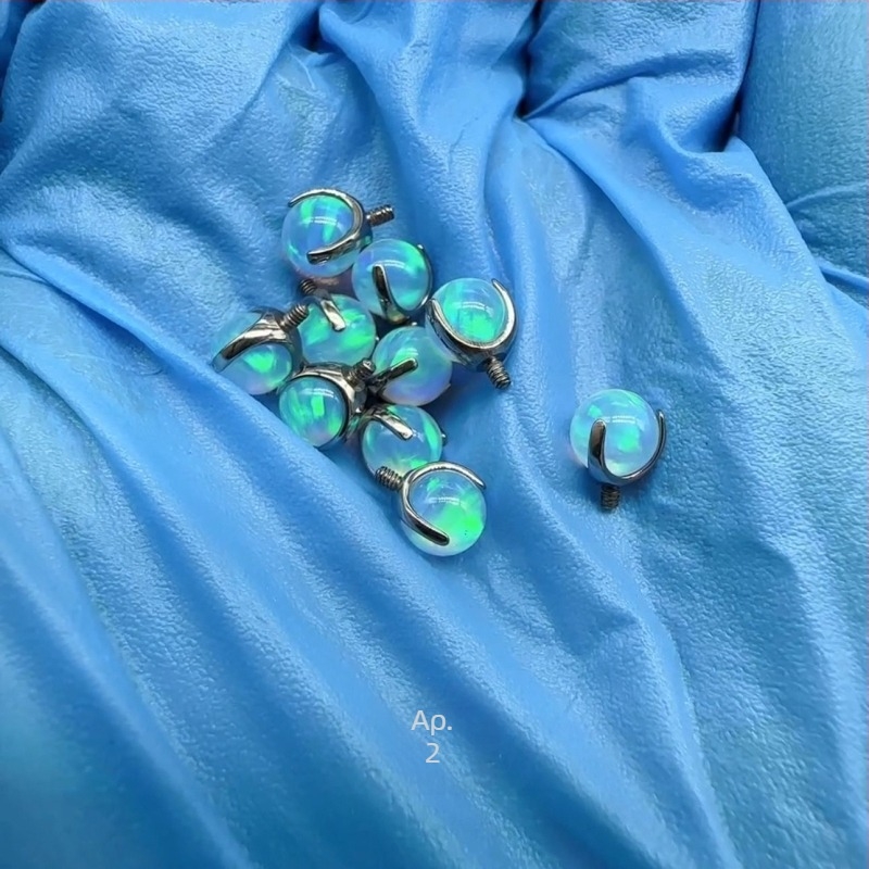 Lip nails για οστά του αυτιού από κράμα τιτάνιο – Γυαλισμένα, Γεωμετρικό στυλ, Unisex