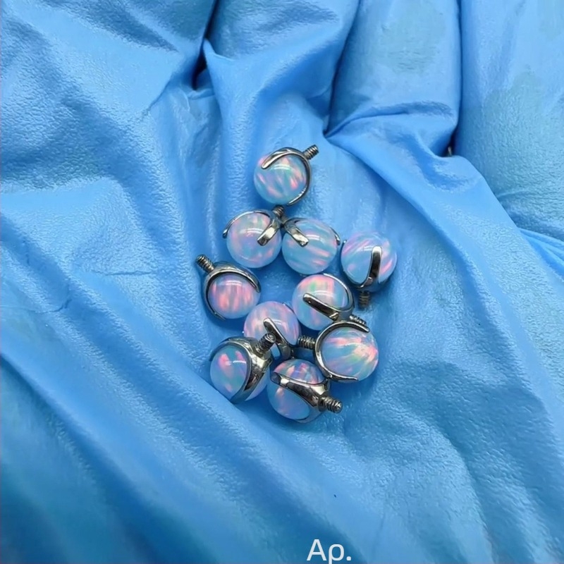 Lip nails για οστά του αυτιού από κράμα τιτάνιο – Γυαλισμένα, Γεωμετρικό στυλ, Unisex