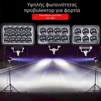 LED προβολέας φορτηγού 12–24V с φωτισμό κατά της ομίχλης, Μοντέλο 1, Συμβατό με 1 μοντέλο — Tianzhiba