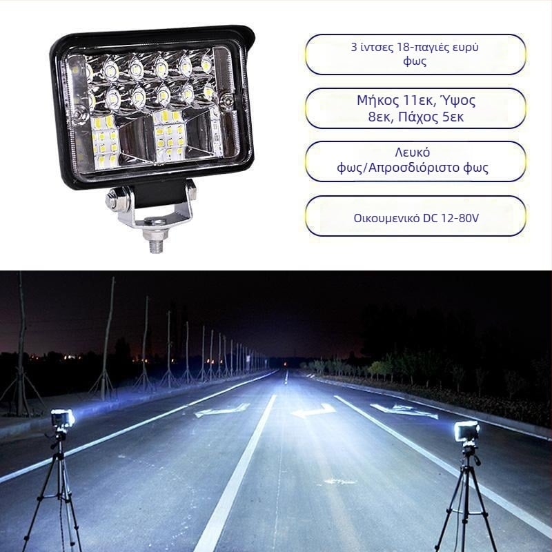 LED προβολέας φορτηγού 12–24V с φωτισμό κατά της ομίχλης, Μοντέλο 1, Συμβατό με 1 μοντέλο — Tianzhiba