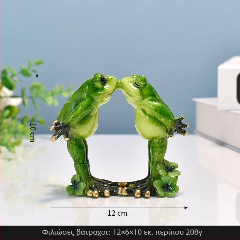 Φιγούρα βατραχάκι γιόγκα - διακοσμητικό από ρητίνη για υπνοδωμάτιο/γραφείο/σαλόνι, δώρο γενεθλίων σε συμμαθητή, κατασκευασμένο με έγχυση, χωρίς παραμετροποίηση