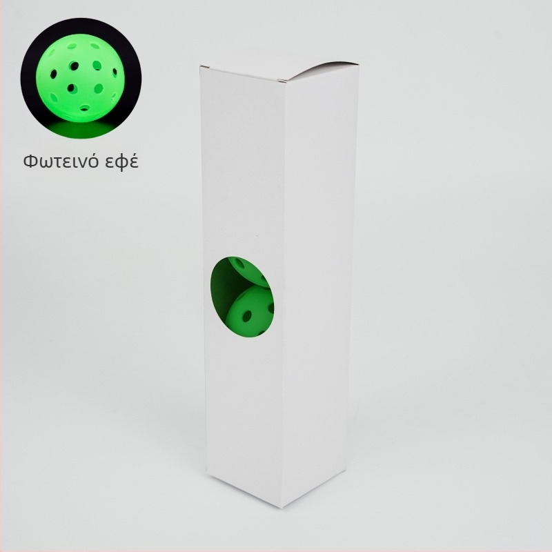 Σετ μπάλες pickleball για εσωτερικούς χώρους – 26/40 οπές, υλικό TPE/PE, μονοκόμματη ρουτομορφωμένη κατασκευή