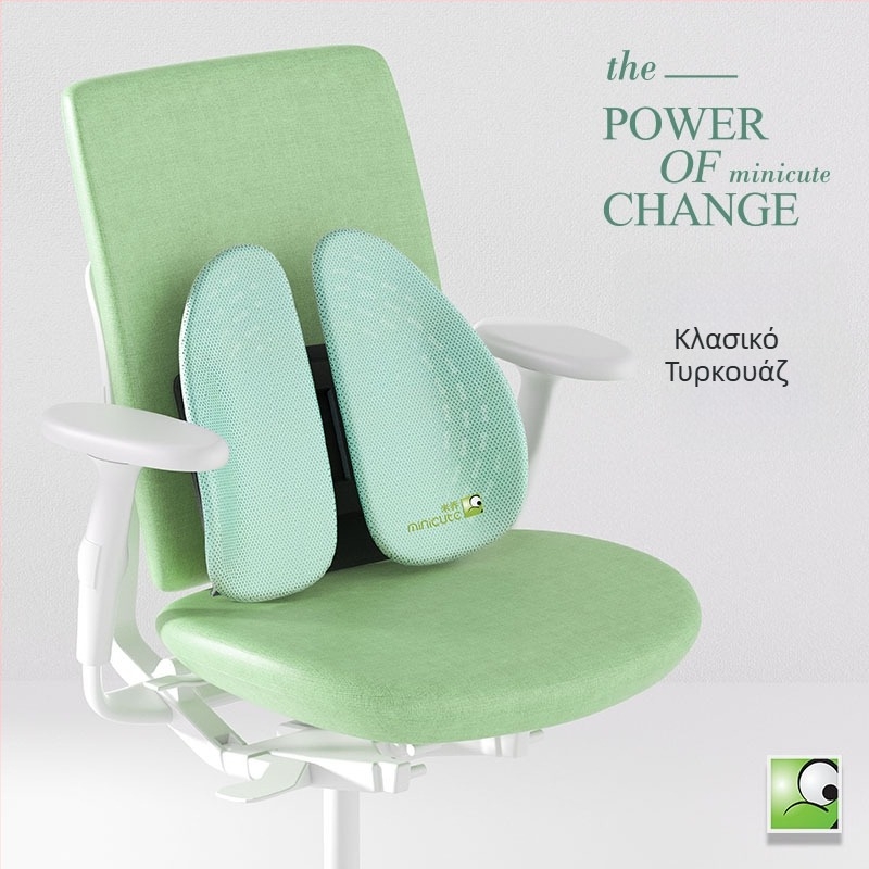 Εργονομικό μαξιλάρι οσφυϊκής στήριξης για γραφείο, ABS υλικό, εκτύπωση λογότυπου, κατάλληλο για παρατεταμένη χρήση