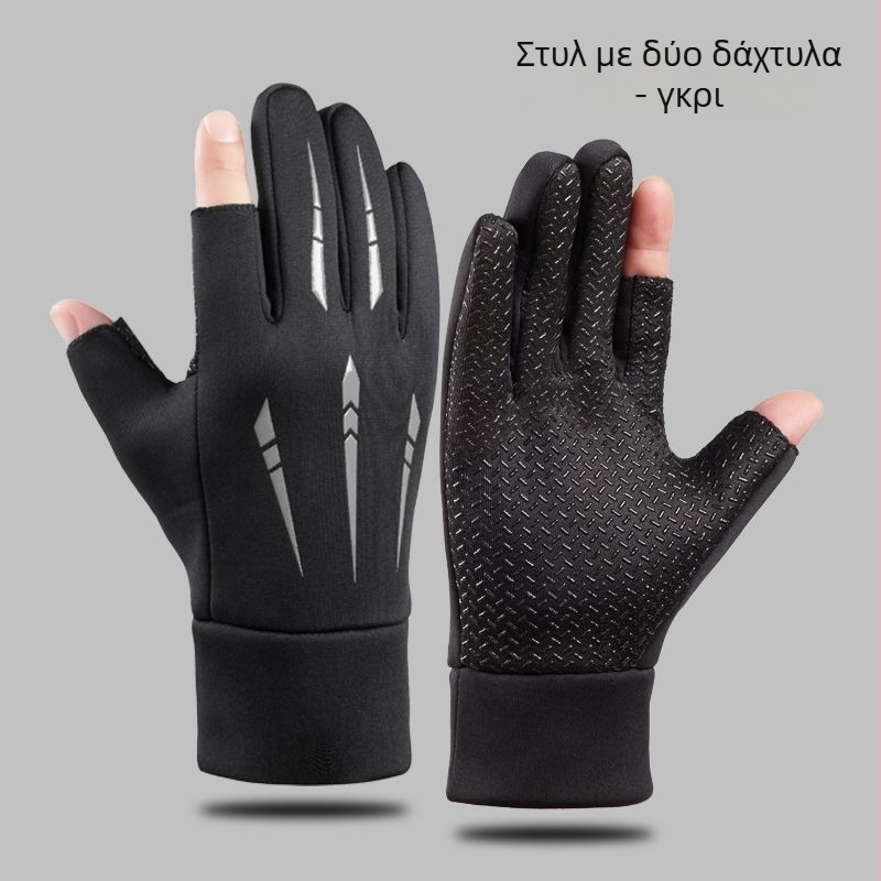 Γάντια ποδηλασίας - unisex, ενήλικοι, υλικό: μεταξωτό με φλοράλ σχέδιο, μοντέλο 69850, άνοιξη