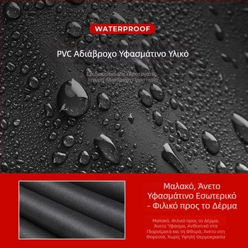 Yuduoduo PVC ολόσωστη αδιάβροχη στολή με ενσωματωμένο σωσίβιο για αλιεία και κολύμβηση; χωρίς τσέπες
