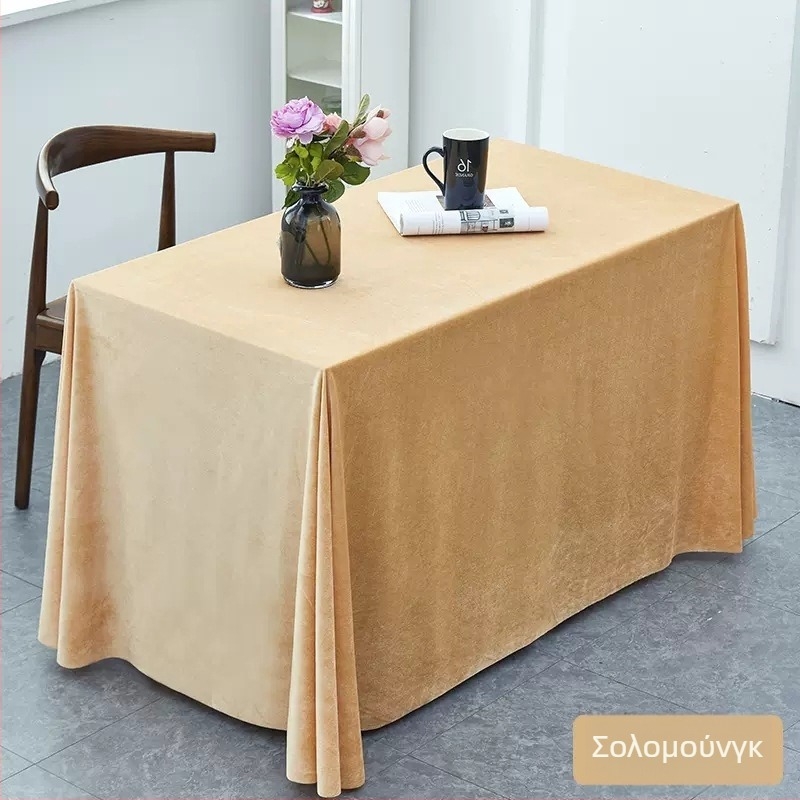 Τραπεζομάντηλο πολυεστερικό, ορθογώνιο, μονόχρωμο, κινέζικος κλασικός στυλ