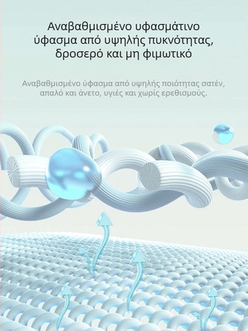 Σετ 3 τεμαχίων λατέξ δροσιστικό στρωματάκι κρεβατιού (φυσικό λατέξ; περιεκτικότητα λατεξ 90%+; υφαντό με εκτύπωση; καθολικό στυλ; χωρίς παραμετροποίηση)