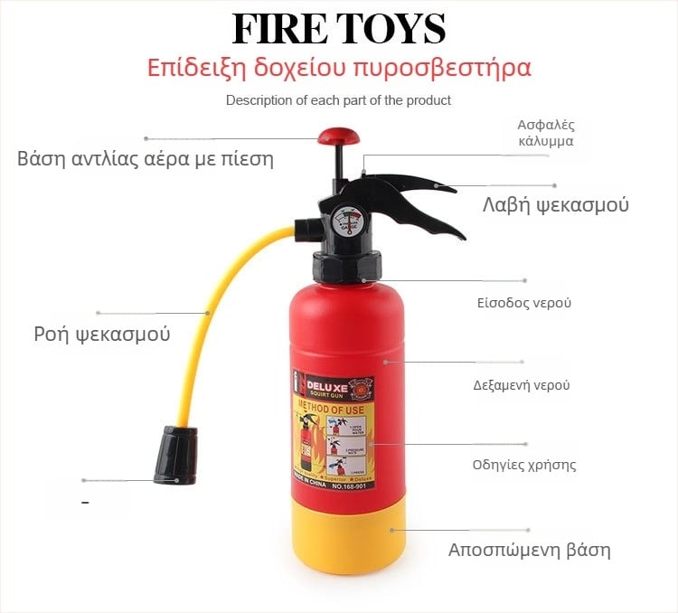 NHQ υδροπίστολο-παίχνιδο — πλαστικό, λειτουργία εκτόξευσης νερού, κατηγορία υδάτινα παιχνίδια, μοντέλο NHQ, ηλικία 15–35