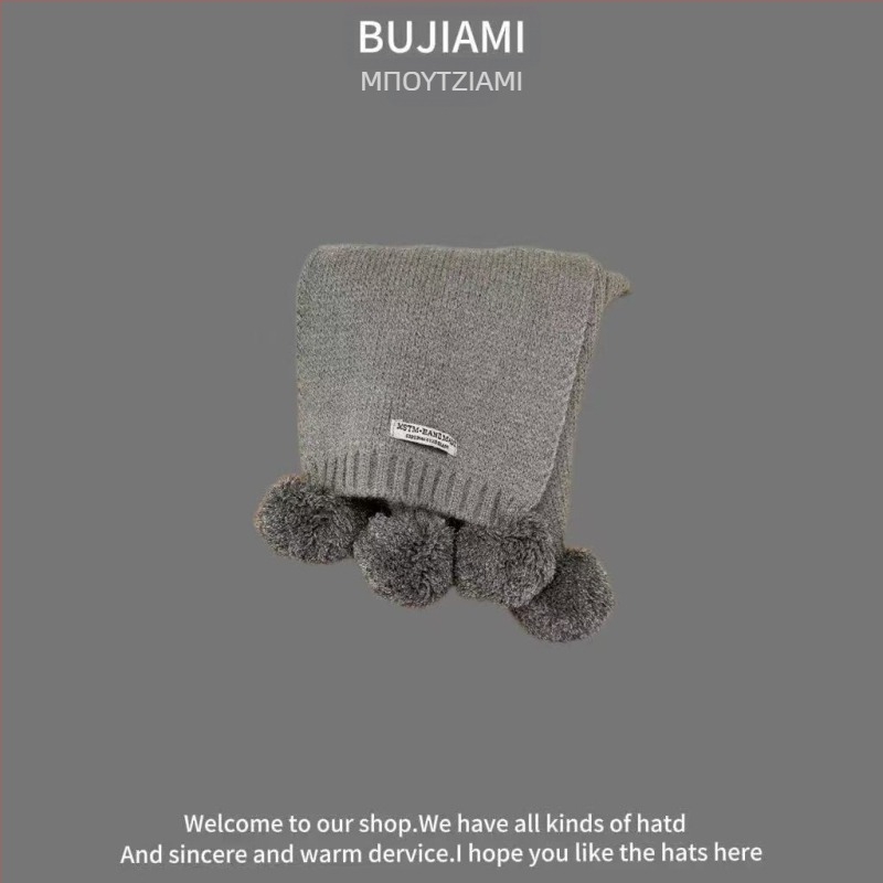 Κασκόλ από μαλλί, unisex για χειμώνα, με μοτίβο χρωματικών τετραγών, τελειώματα tie-dye — Bajia Rice