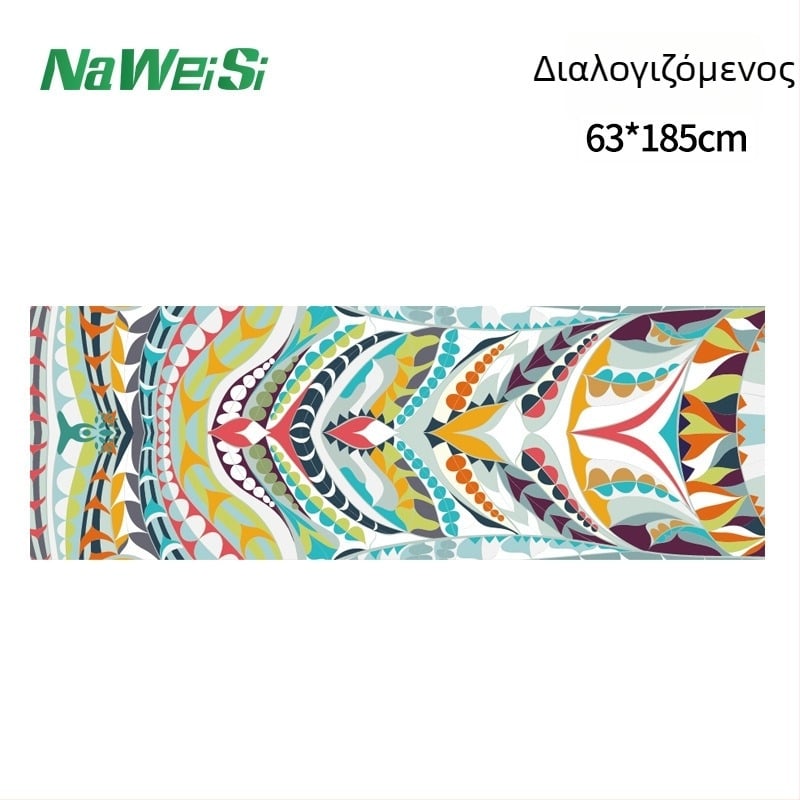 Πετσέτα Γιόγκα για Ματ: Αντιολισθητική, Απορροφητική Ιδρώτα, Διπλής Όψεως Fleece, Γρήγορο Στέγνωμα, Πλενόμενη στο Πλυντήριο