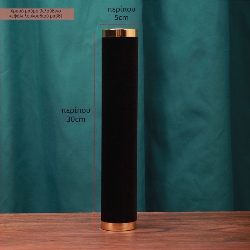 Εκθεσιακό σταντ βραχιόλων με κυλινδρικό σχεδιασμό τριών επιπέδων για κοσμήματα