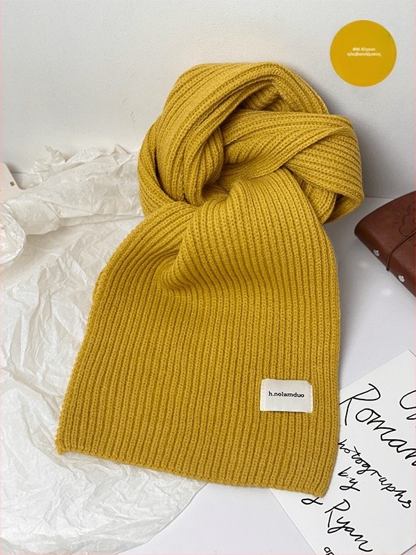 Πλεκτός σάλι σε κορεατικό στυλ, συνθετικό κασμίρι/ακρυλικό, κατάλληλος για χειμώνα, άνοιξη και φθινοπωρο, κυκλοφόρησε το καλοκαίρι του 2025