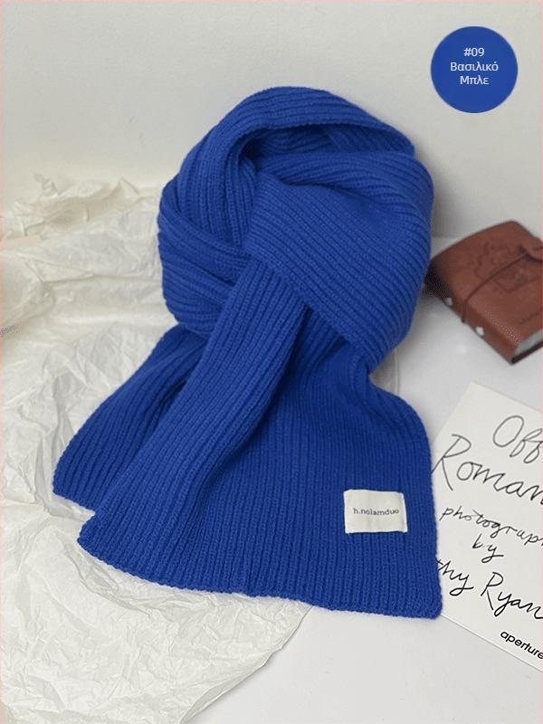 Πλεκτός σάλι σε κορεατικό στυλ, συνθετικό κασμίρι/ακρυλικό, κατάλληλος για χειμώνα, άνοιξη και φθινοπωρο, κυκλοφόρησε το καλοκαίρι του 2025