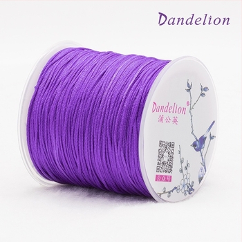 Dandelion νάιλον σύρμα κρεμαστό κορδόνι, ύφανση, DIY με χάντρες