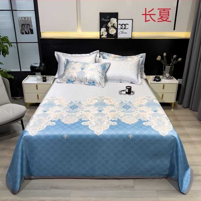 Σετ χαλάκια από ice silk, αναδιπλώσιμο παστρολ στυλ, εκτύπωση στην ύφανση, χημικές ίνες