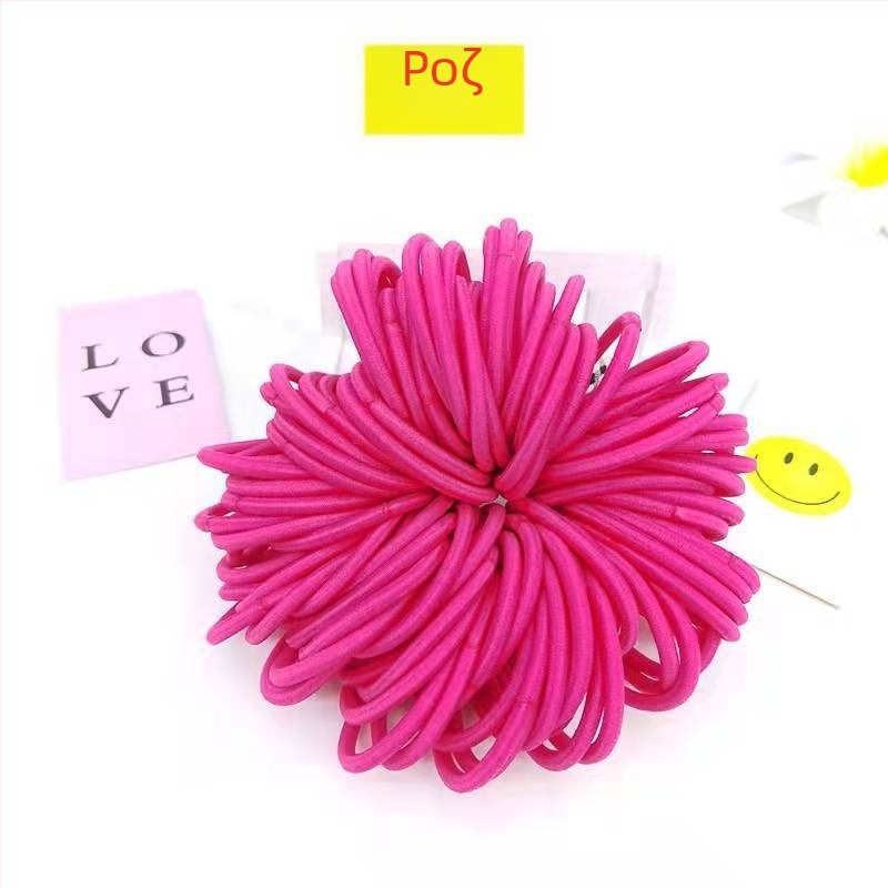 Λαστιχάκι μαλλιών από λάστιχο - υψηλή ελαστικότητα, χειροποίητο, πρωτότυπος σχεδιασμός, πολυεστερική ίνα