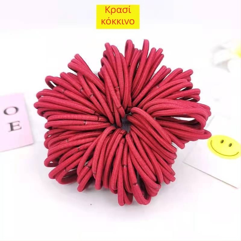 Λαστιχάκι μαλλιών από λάστιχο - υψηλή ελαστικότητα, χειροποίητο, πρωτότυπος σχεδιασμός, πολυεστερική ίνα