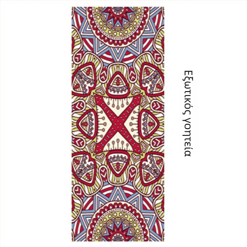 Πυκνή αντιολισθητική πετσέτα γιόγκα με εκτυπωμένο μοτίβο — Μάρκα Yuqi, Μοντέλο 2nHFceBp