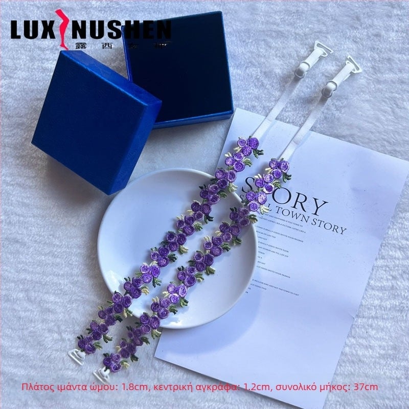 Κεντημένο δαντελένιο φόρεμα-slip με λεπτές τιράντες, νάιλον, διαφανείς λεπτομέρειες, άνοιξη 2024