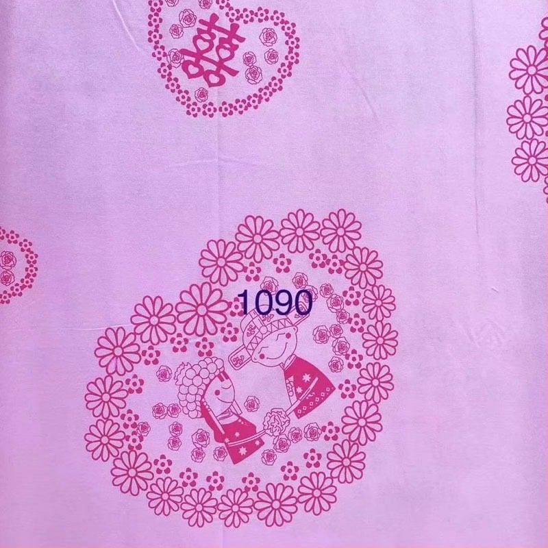 Κάλυμμα παπλώματος από 100% βαμβάκι, φλοράλ σχέδιο, ψηφιακή εκτύπωση, μοντέρνο μινιμαλιστικό στυλ