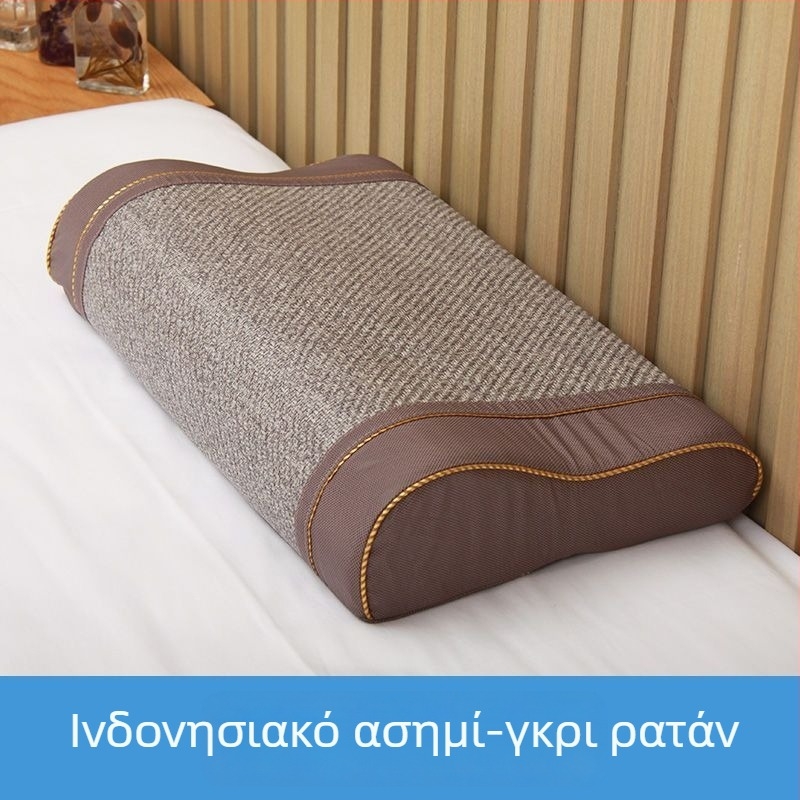 Μαξιλαροθήκη από 100% βαμβάκι, ύφανση απλού τύπου, αντίδραση βαφής, μοντέρνα μινιμαλιστική αισθητική.