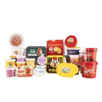 Δοχείο γεύματος μίας χρήσης, τετράγωνο με καπάκι, παχυσμένο πλαστικό για παράδοση, PP φιλικό προς τα τρόφιμα, ασφαλές σε φούρνο μικροκυμάτων, δυνατότητα εκτύπωσης λογοτύπου