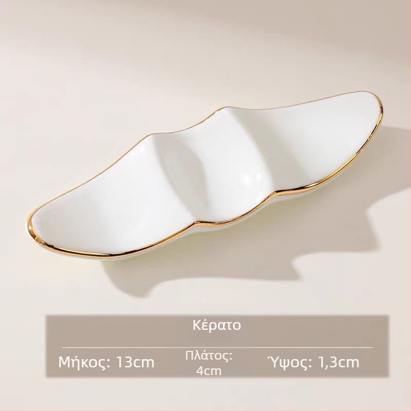 Κεραμικός δοχέας για ξυλάκια και κουτάλι | Bone China με πάνω από 36% σκόνη οστών | Επίστρωση υπέρ γλάσσας | Διαθέσιμη παραμετροποίηση | Τυπωμένο λογότυπο | Συσκευασία: δίσκος