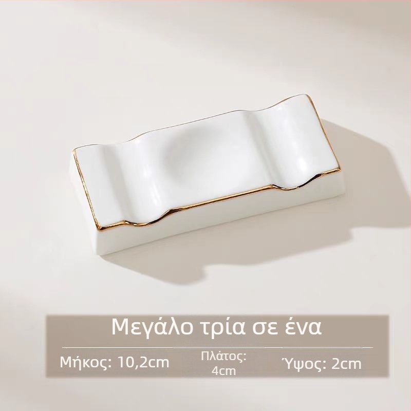 Κεραμικός δοχέας για ξυλάκια και κουτάλι | Bone China με πάνω από 36% σκόνη οστών | Επίστρωση υπέρ γλάσσας | Διαθέσιμη παραμετροποίηση | Τυπωμένο λογότυπο | Συσκευασία: δίσκος