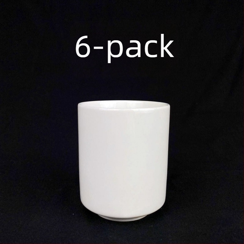 Σετ κεραμικών ποτηριών νερού, ανθεκτικό στη θερμότητα, μινιμαλιστικό στυλ, για ξενοδοχεία, καφενεία και εστιατόρια