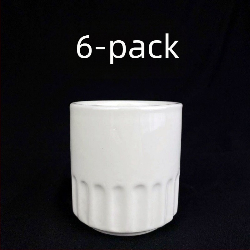 Σετ κεραμικών ποτηριών νερού, ανθεκτικό στη θερμότητα, μινιμαλιστικό στυλ, για ξενοδοχεία, καφενεία και εστιατόρια