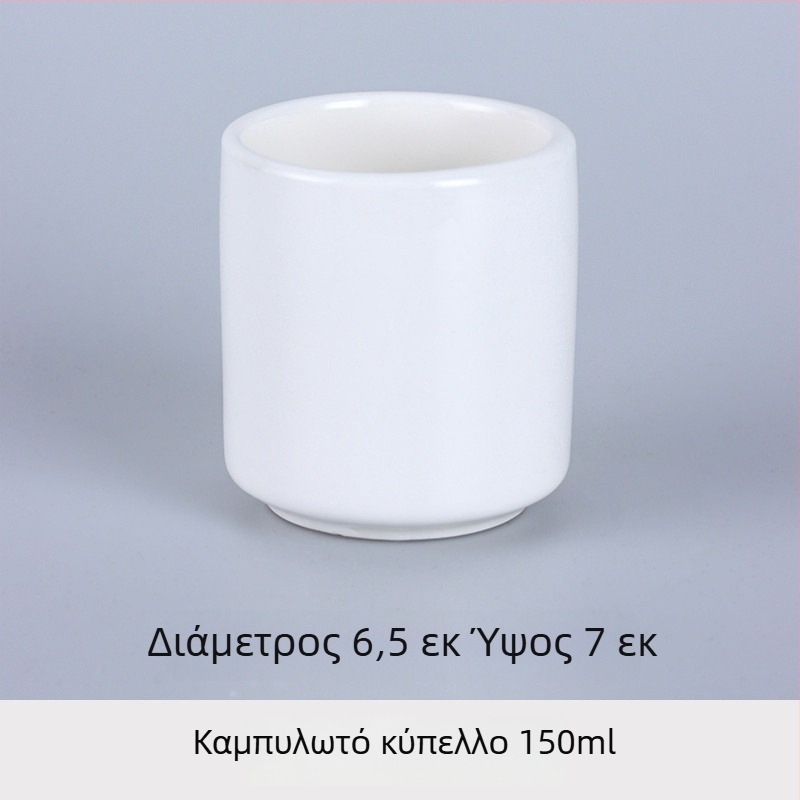 Κεραμικό φλυτζάνι τσαγιού για ξενοδοχεία και εστιατόρια, Κινέζικό στυλ, απλό στυλ