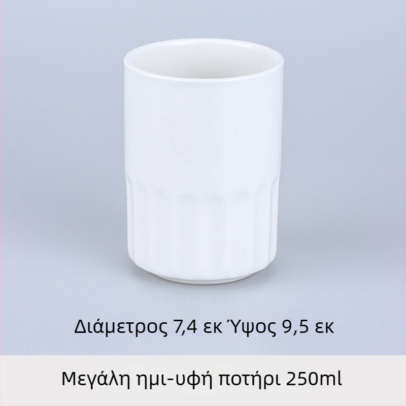 Κεραμικό φλυτζάνι τσαγιού για ξενοδοχεία και εστιατόρια, Κινέζικό στυλ, απλό στυλ