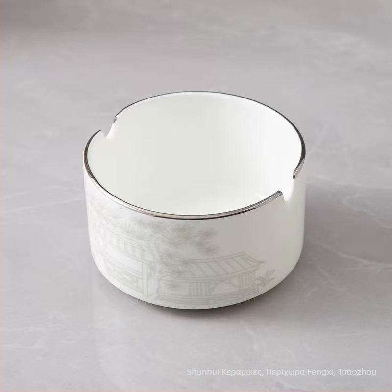 Σετ σερβιρίσματος για ξενοδοχεία από κεραμικά, Νέος κινεζικός στυλ, πορσελάνη με περισσότερο από 45% οστό, εκτύπωση λογότυπου διαθέσιμη