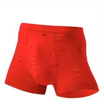 Ανδρικά μποξέρ από Modal, μεσαία μέση, απλή ύφανση, 95% Modal, διαπνοή και αντιβακτηριακά