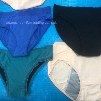 Γυναικεία Αδιάβροχα Μηνιαία Εσώρουχα με Προστασία κατά Διαρροών, χωρίς ραφές, μεσαία μέση; Εξωτερικό ύφασμα πολυαμίδιο, 85% πολυεστέρας; Εσωτερική επένδυση 100% βαμβάκι